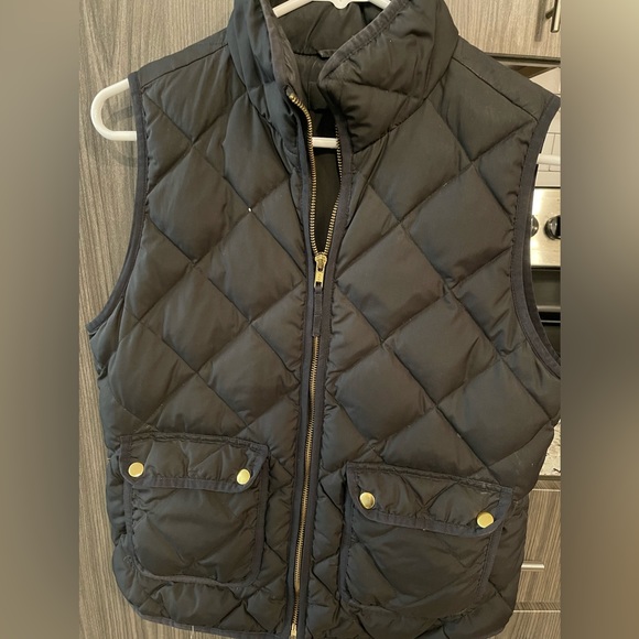 J.Crew Quilted Down Excursion Vest - Picture 2 of 3